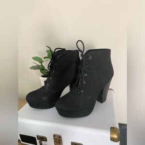 Steve Madden Lace Up Booties